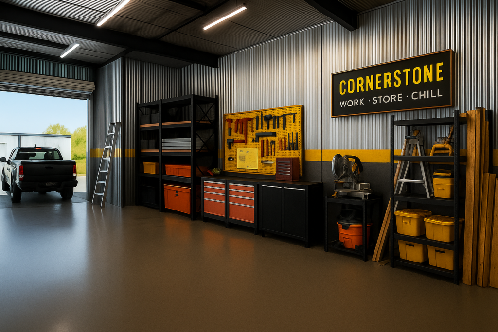 Cornerstone Storage Contractor Bays Customization